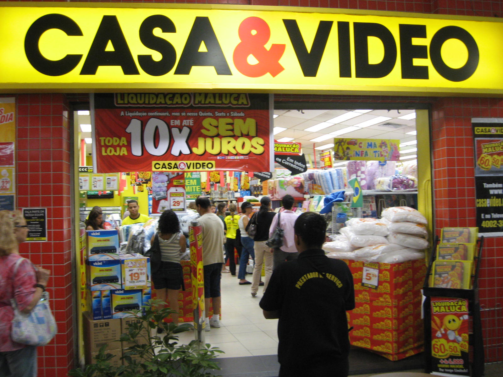 Imagem de referência de Casa & Video, descrito nos dados abertos como rede de lojas de departamento