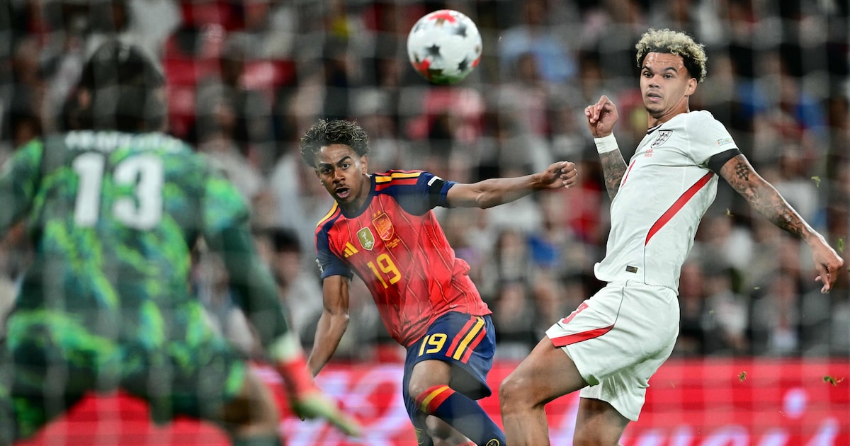 Espanha mostra embalo após Copa e ganha da Inglaterra em jogaço de reviravoltas na Liga das Nações