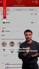Página do g1 reúne dados detalhados das pesquisas Quaest e Datafolha