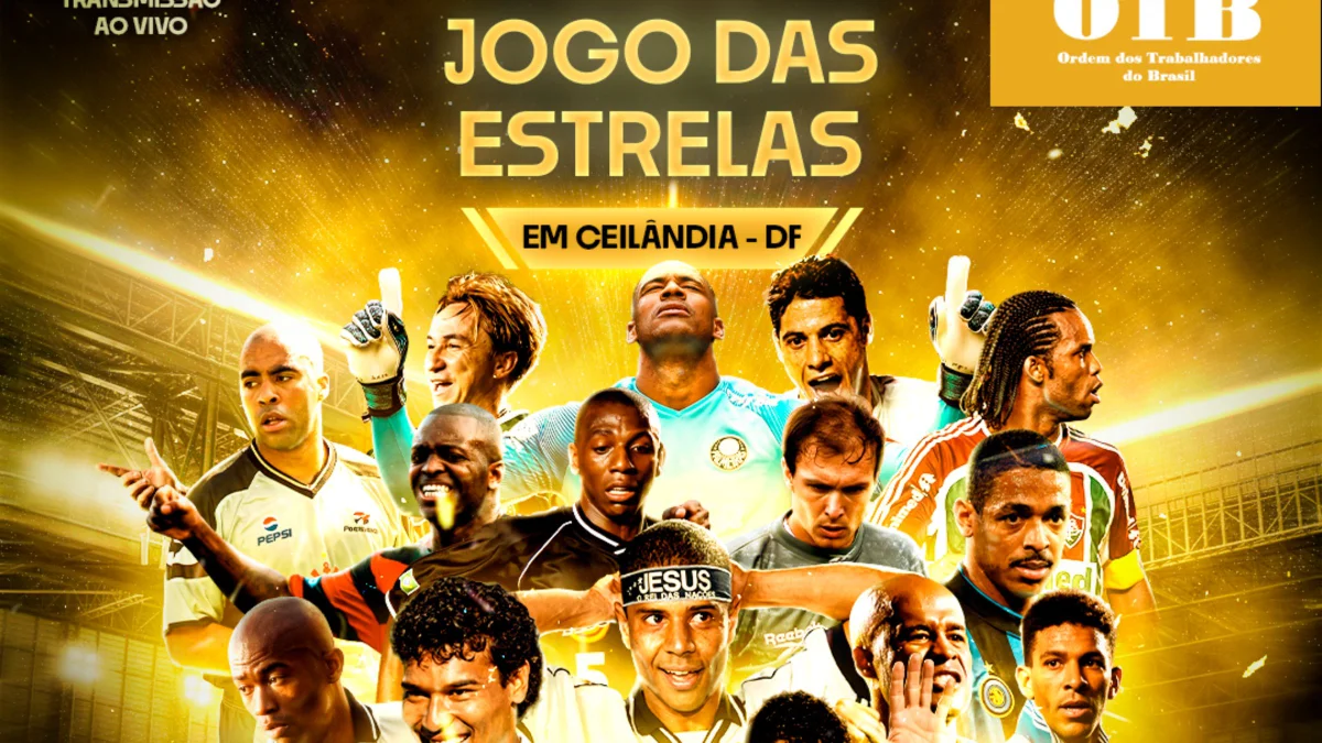 Partida beneficente em Ceilândia reúne campeões mundiais neste sábado