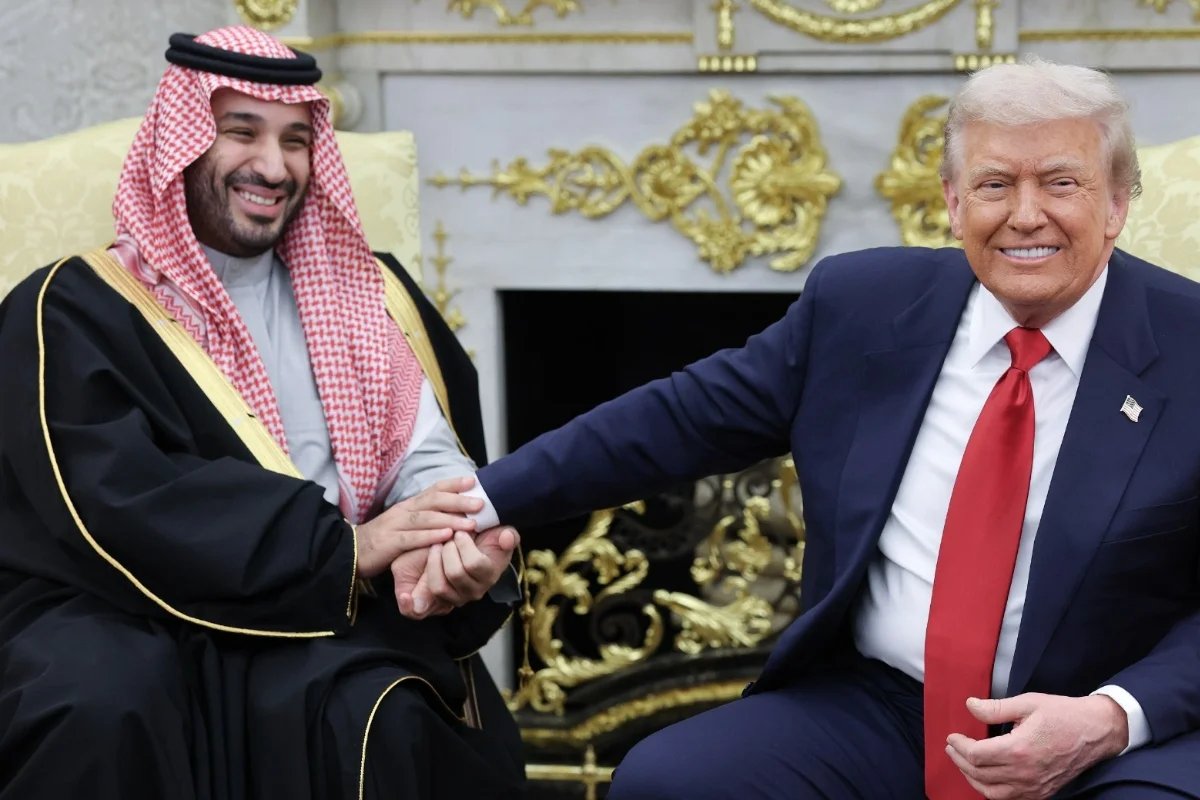 Donald Trump e Mohammed bin Salman - Metróipoles