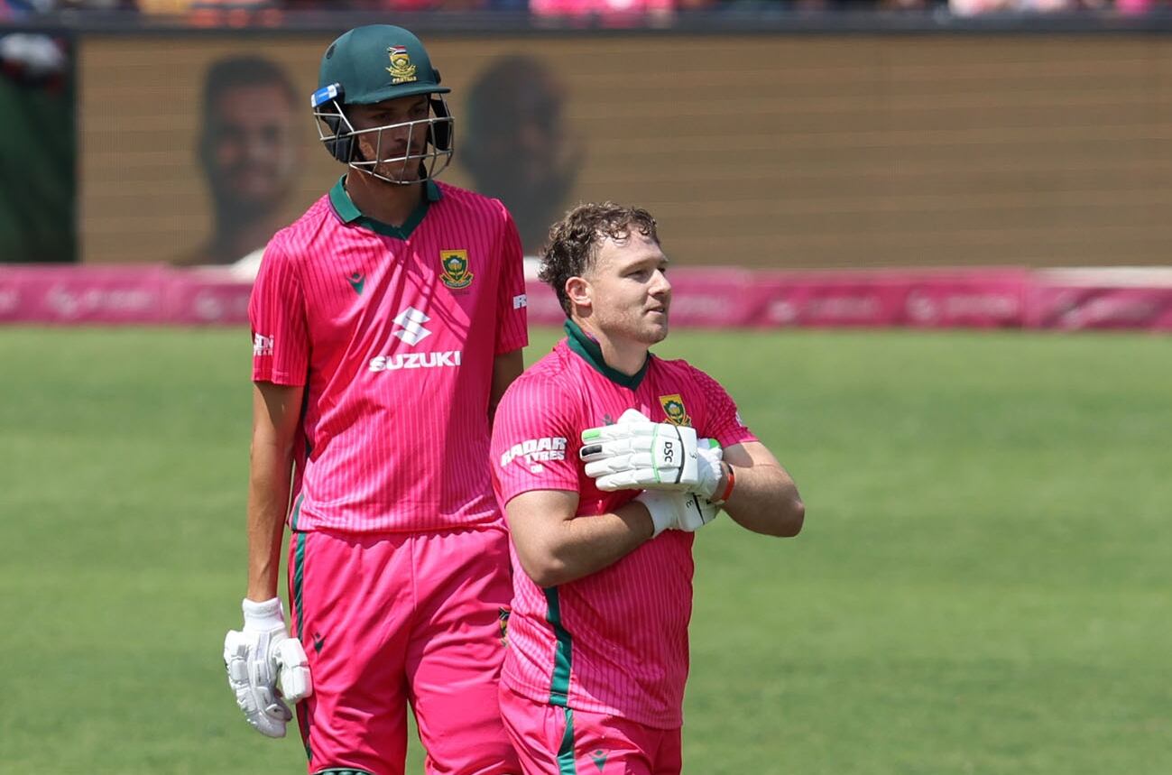 As memórias especiais da mãe de Miller dos Proteas no ODI em rosa