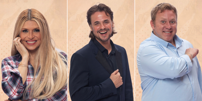 Adryana Ribeiro, Daniel Erthal e Serginho Hondjakoff disputam a Prova do Fazendeiro nesta quarta (30)