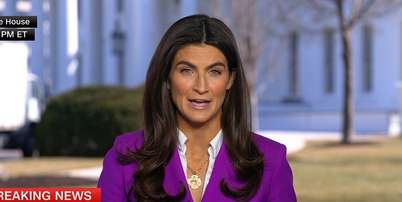 Kaitlan Collins, da CNN, ganhou fama por desagradar ao presidente dos Estados Unidos, Donald Trump Foto: Reprodução