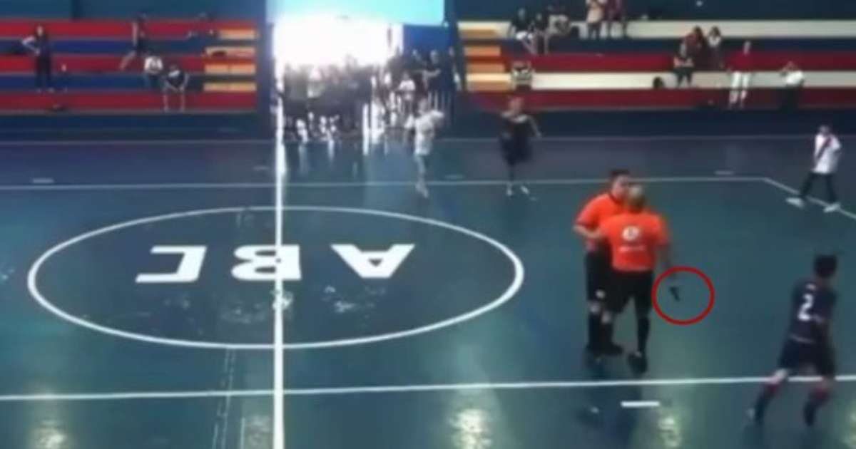 Árbitro saca revólver em jogo infantil no Mato Grosso do Sul