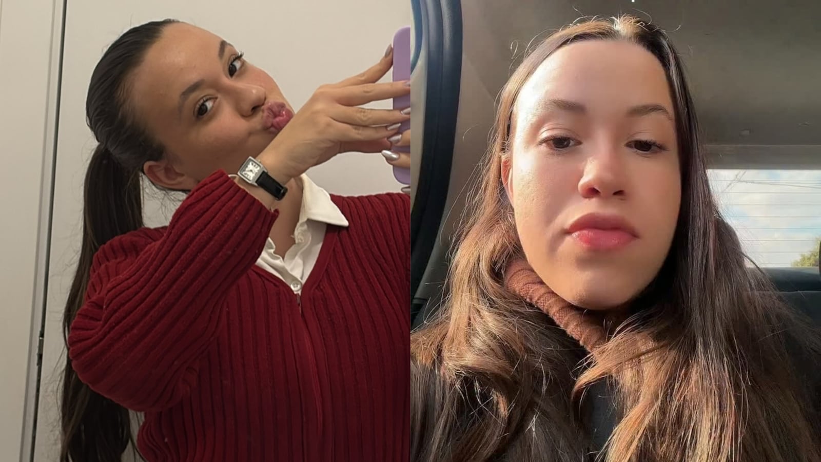 Jéssica já cantou o Hino Nacional e até 'Waka Waka', de Shakira, para os motoristas Montagem - Reprodução/Instagram/@jessicaborgex