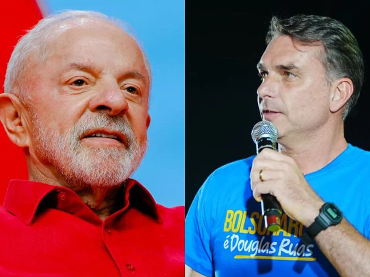 Lula tem 60% e Flávio Bolsonaro marca 26% no 1º turno, em PE, diz Real Time