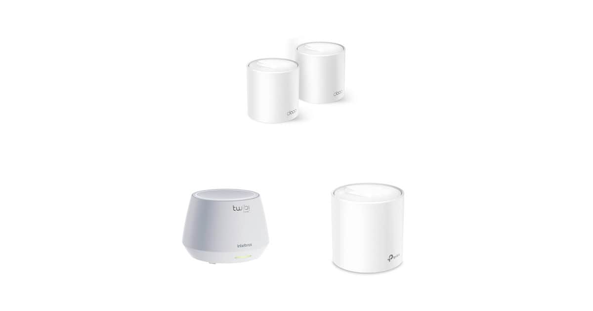 Quer melhorar o Wi-Fi de casa? Confira uma seleção de roteadores mesh em promoção na Amazon
