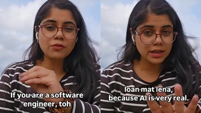 A techie urged software engineers to rethink long-term EMIs as AI continued to reshape the industry. (Instagram/princi.vershwal)