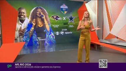 Péricles e Kandace Lindsey cantarão os hinos de Brasil e EUA no NFL Rio Game