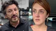 Emocionada, esposa desmente boatos sobre melhora de Lito Sousa: &lsquo;Parem de inventar&rsquo;