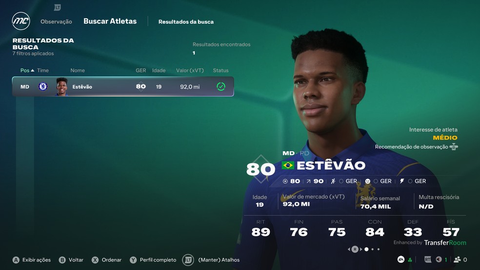 Modo Carreira no EA FC 27: 10 melhores promessas brasileiras para ter no time