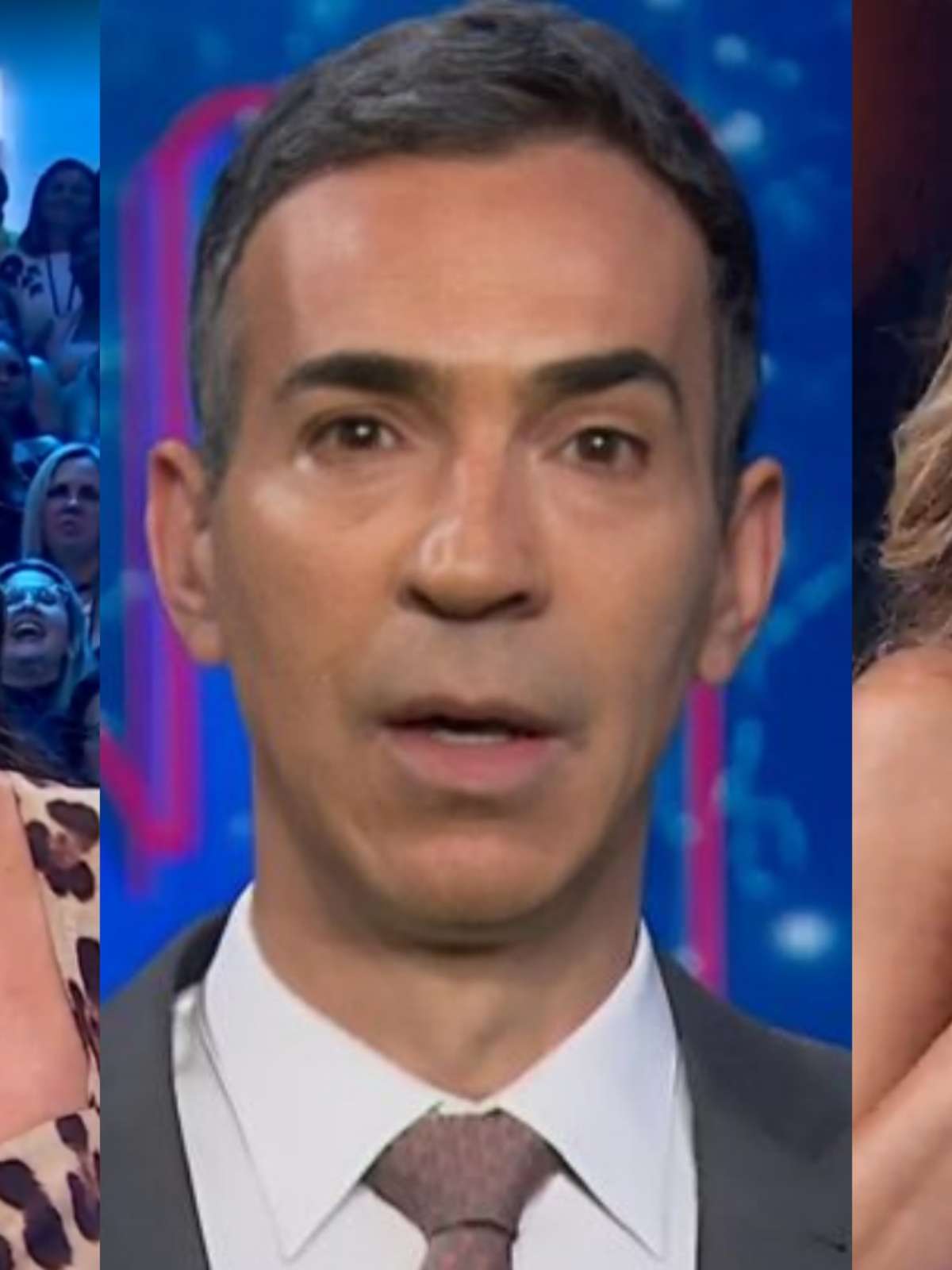 Ivete Sangalo fala no 'Domingão' sobre intimidade de Ticiane Pinheiro e César Tralli: 'Você mordia'