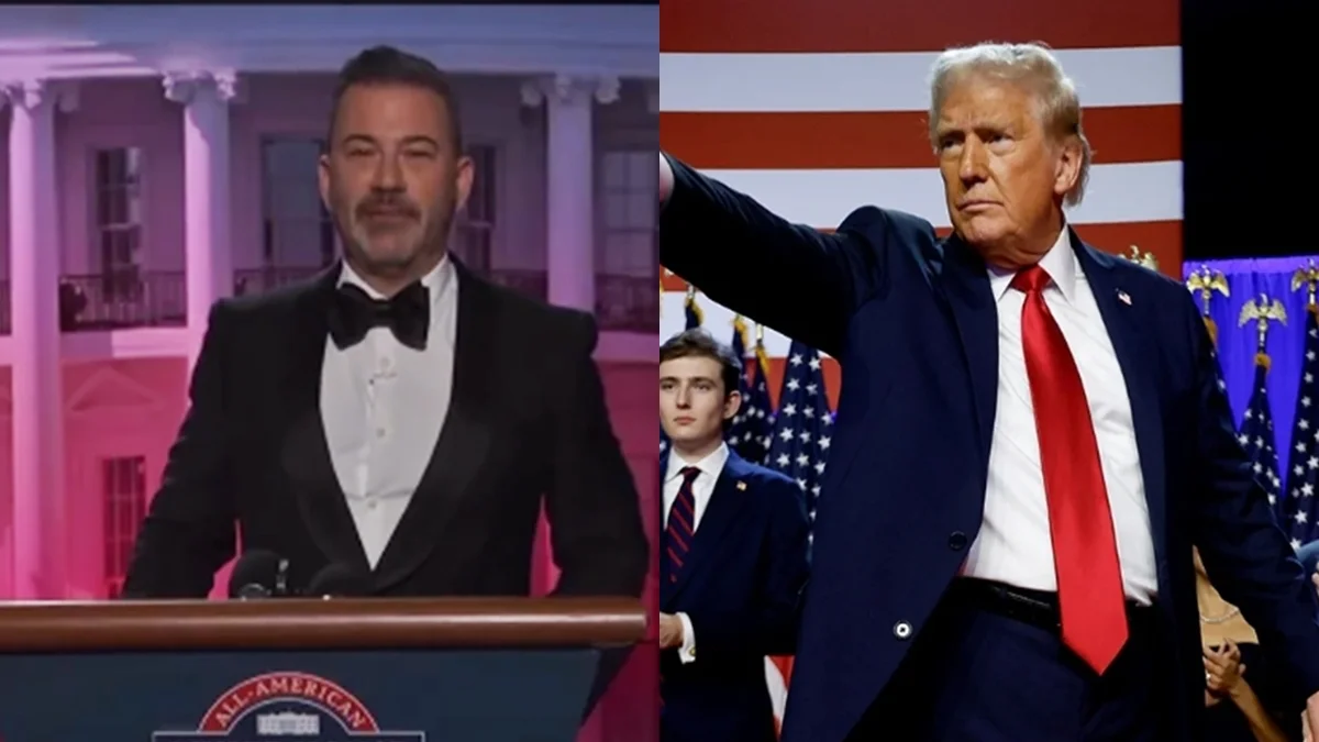 Jimmy Kimmel acusa Trump de barrar entrevista com candidato democrata
