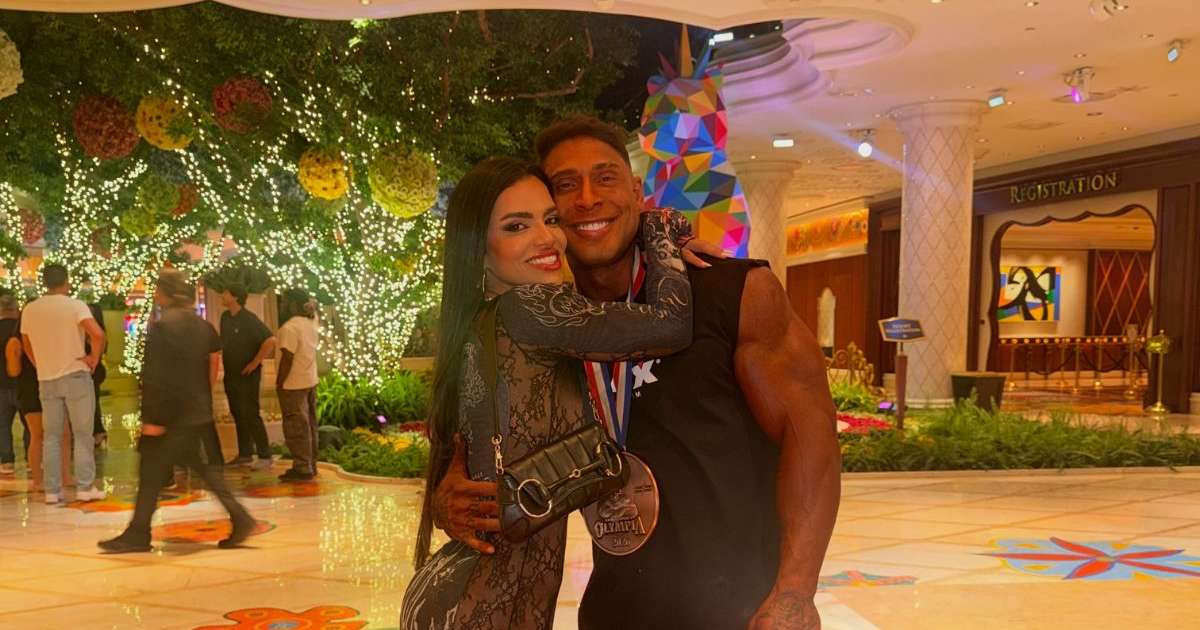Esposa defende Ramon Dino pelo desempenho no Mr. Olympia: 'Ninguém apaga o que você já fez'