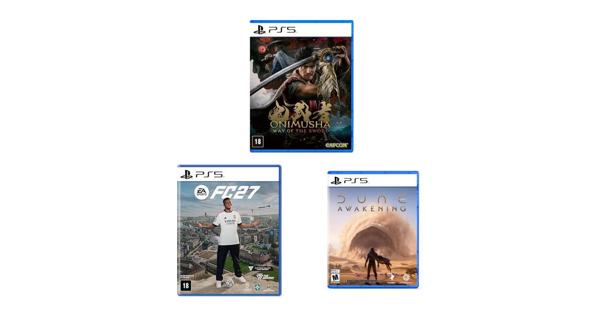 Onimusha, EA FC 27 e Dune: os jogos de PS5 que você precisa conhecer agora