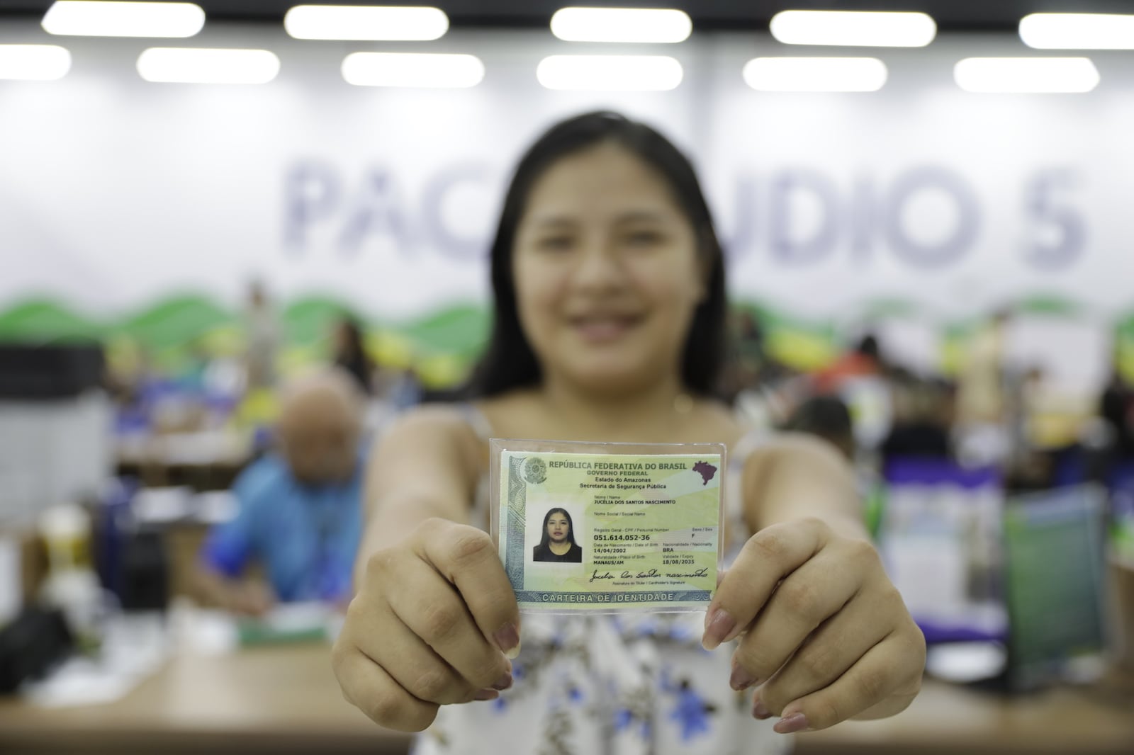 Nova carteira de Identidade Alex Pazuello/Secom - 25.08.2025