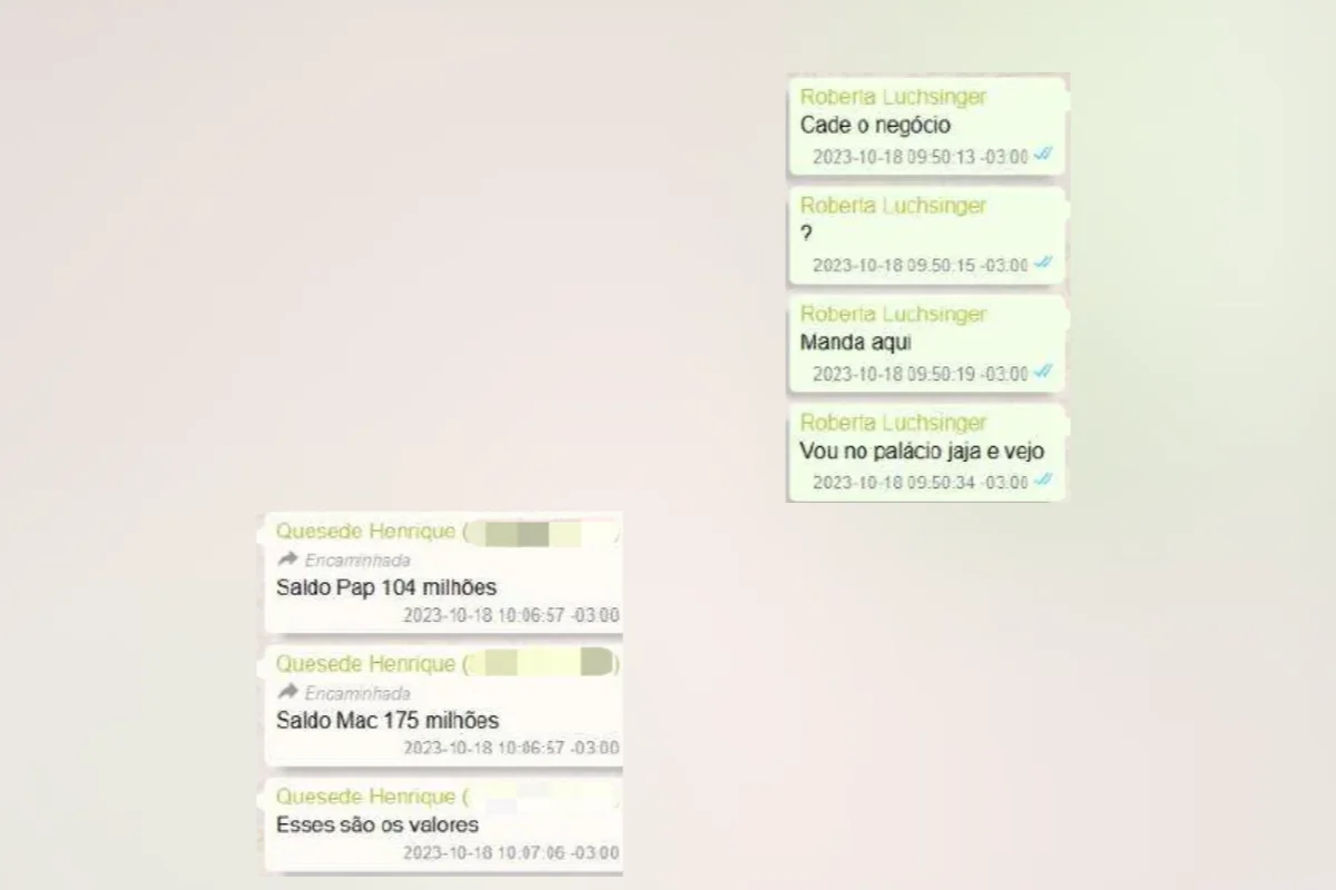 Berger enviou a Luchsinger aumento de verba de Goiânia recém definido