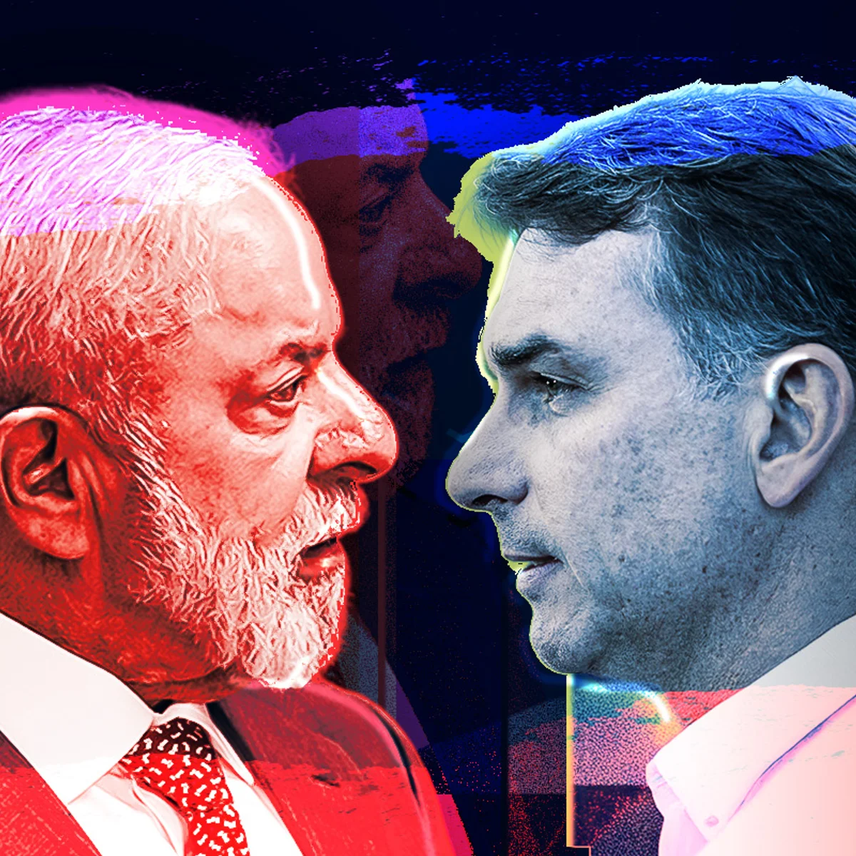 Último debate do 1º turno vira cálculo de Lula e Flávio em eleição acirrada