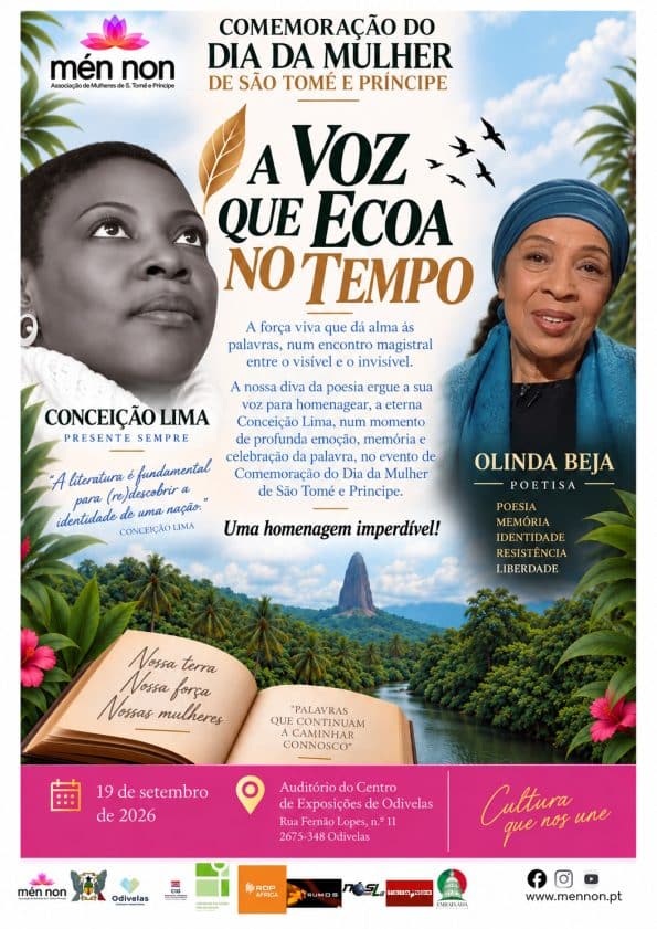 Associação Mén Non celebra o Dia da Mulher de São Tomé e Príncipe e 16 anos de intervenção em Portugal