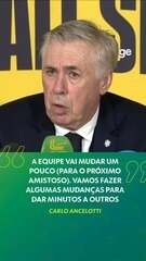 Ancelotti falou após o empate do Brasil com a Austrália!