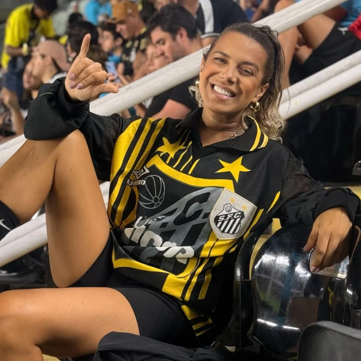 Morre Naty Potira, influenciadora e torcedora do Santos