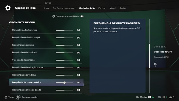Modo Carreira realista no EA FC 27: melhores configurações e sliders