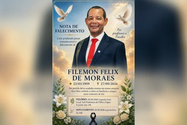 Morre, aos 67 anos, professor Filemon, especialista em língua portuguesa - destaque galeria