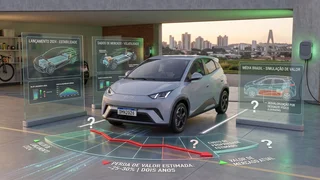 Quanto o BYD Dolphin Mini desvalorizou dois anos após o lançamento?