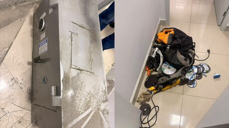 Criminosos invadem agência bancária em Santa Luzia, tombam cofre mas fogem sem o dinheiro