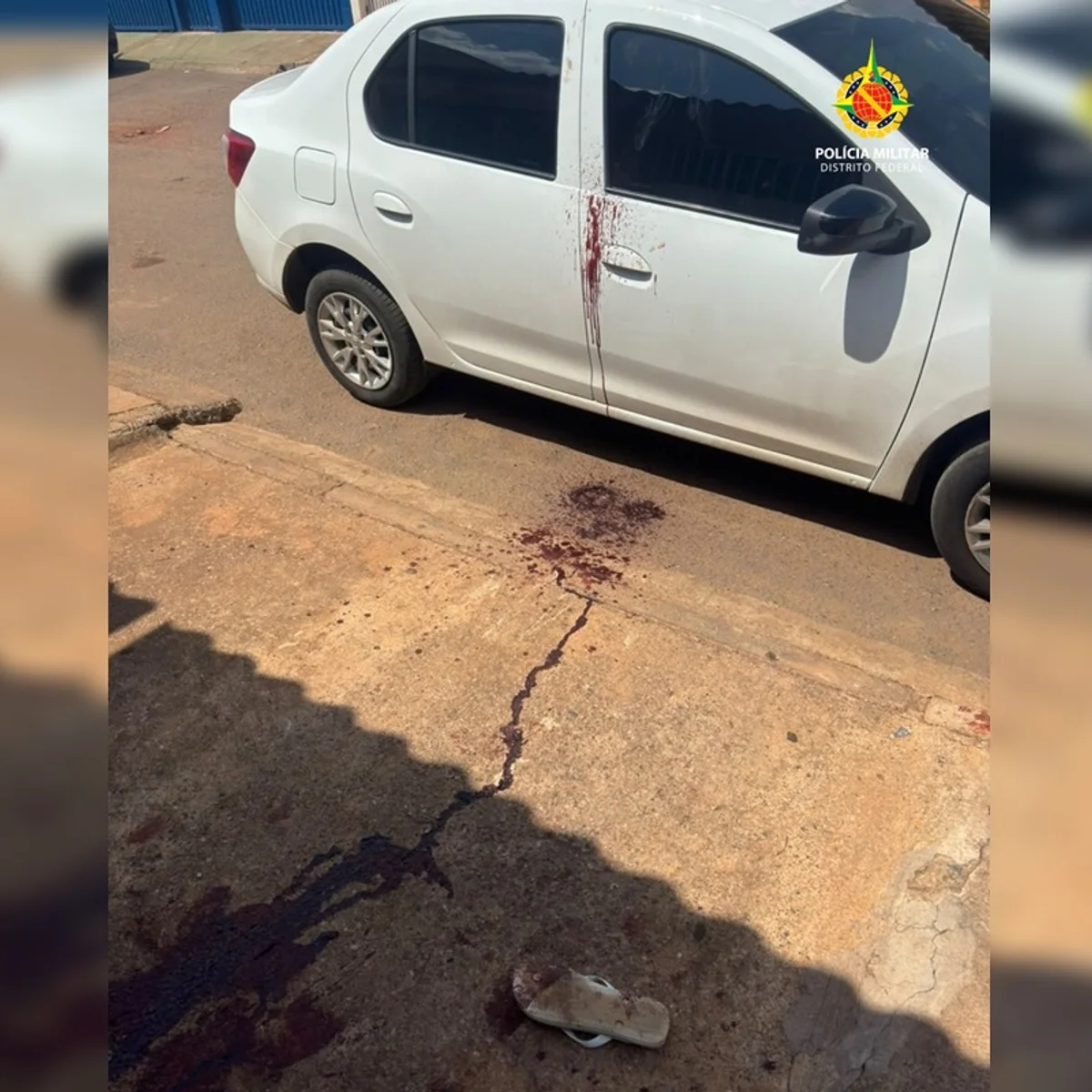 Tiro e sangue: dupla tenta executar rival próximo a creche no DF