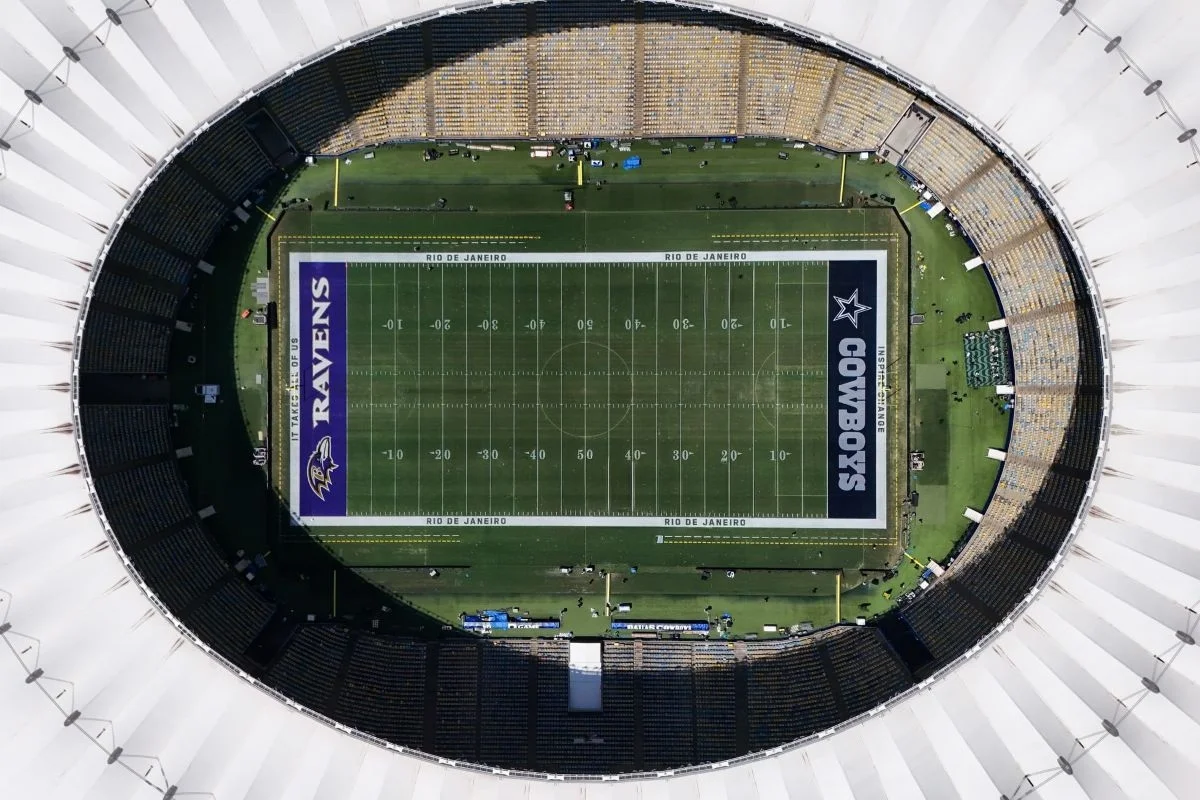 Ravens e Cowboys se enfrentam no primeiro jogo da NFL no Rio de Janeiro