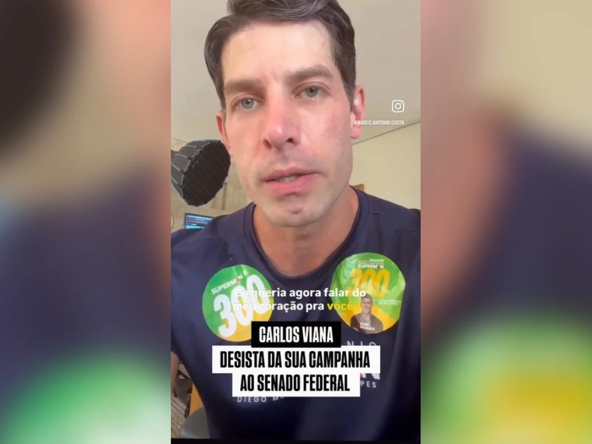 Superman reage a apoio tardio de Viana a Flávio: "Desista da candidatura"