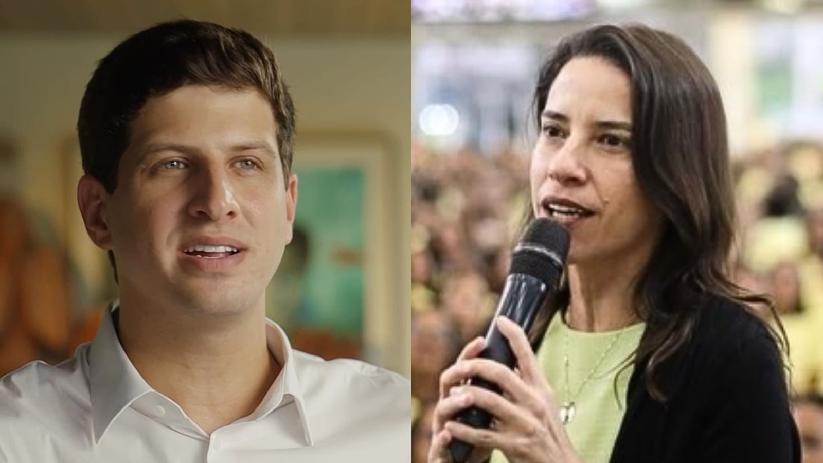 Na pesquisa espontânea, João Campos e Raquel Lyra lideram empatados com 30% cada Montagem - Reprodução/Instagram/@joaocampos/@raquellyraoficial