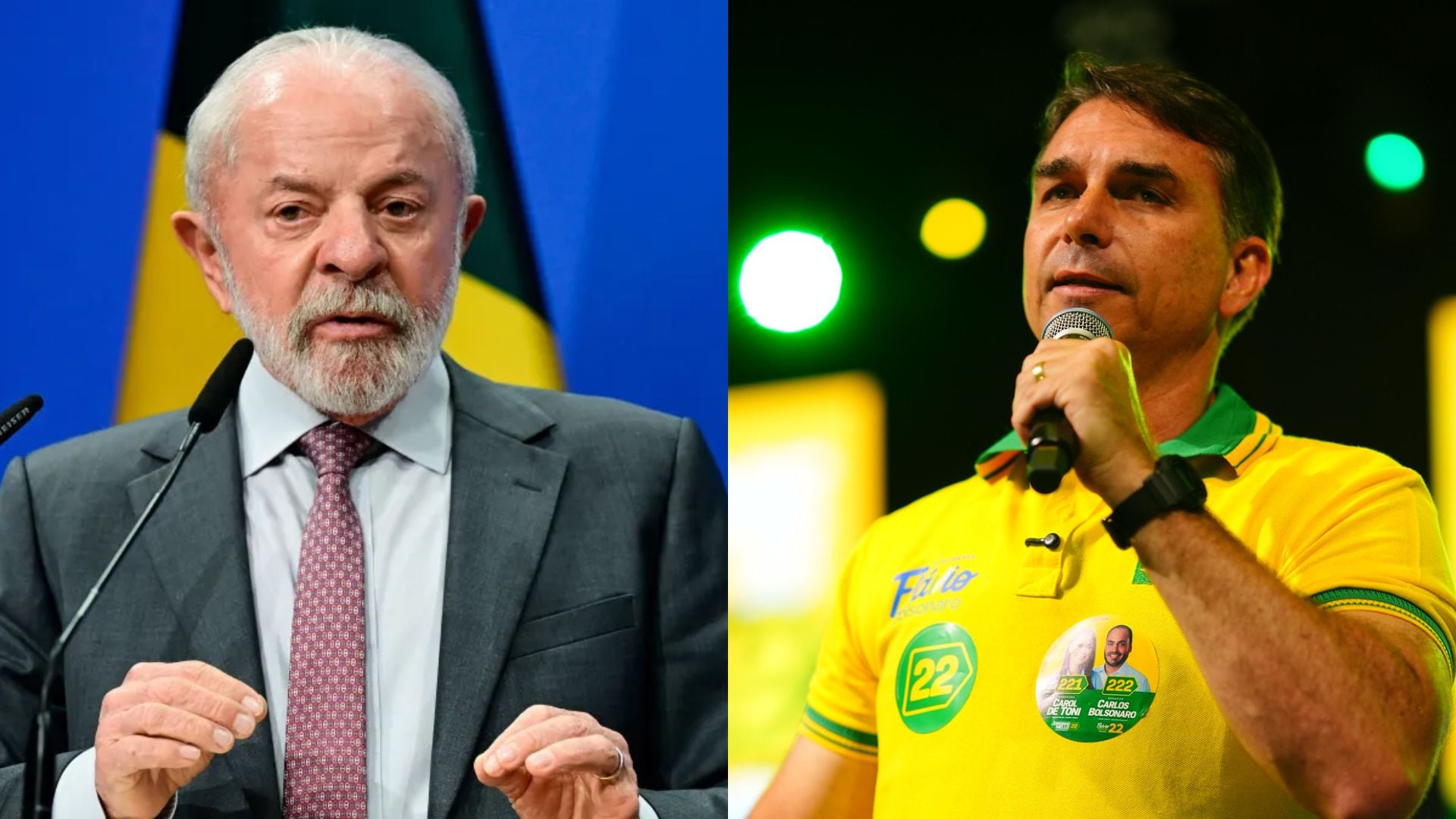 Lula e Flávio Bolsonaro intensificam viagens e miram maiores colégios eleitorais na reta final do 1º turno