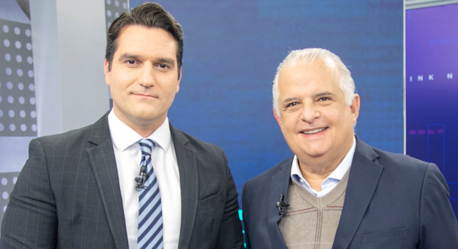 Márcio França teve 30 minutos para responder às perguntas do jornalista e expor as ideias e objetivos de seu mandato EDU MORAES/RECORD