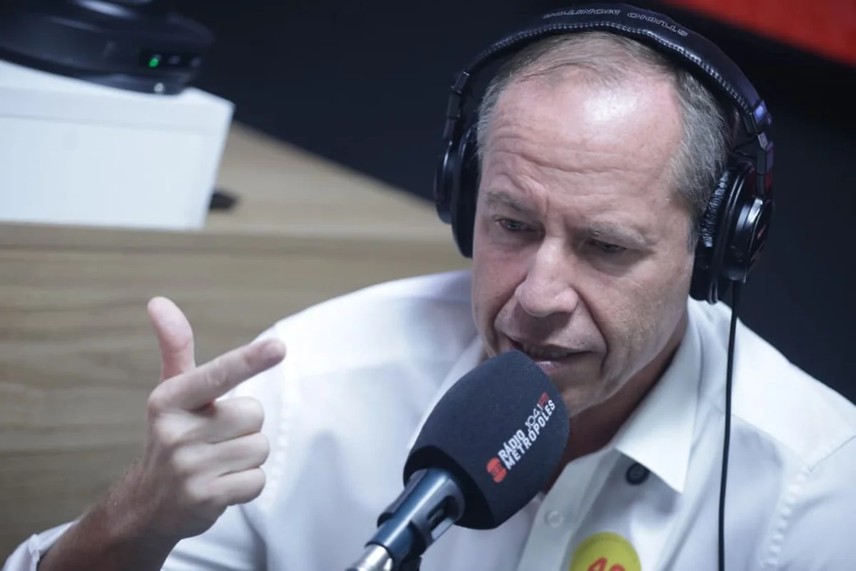 Ricardo Cappelli na Sabatina da Rádio Metrópoles