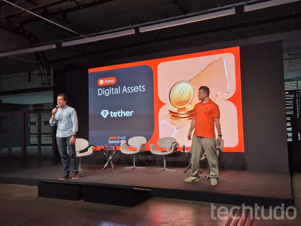 Arena Digital Assets reuniu especialistas em ativos digitais no Inter Invest Summit — Foto: Aline Barbieri/TechTudo
