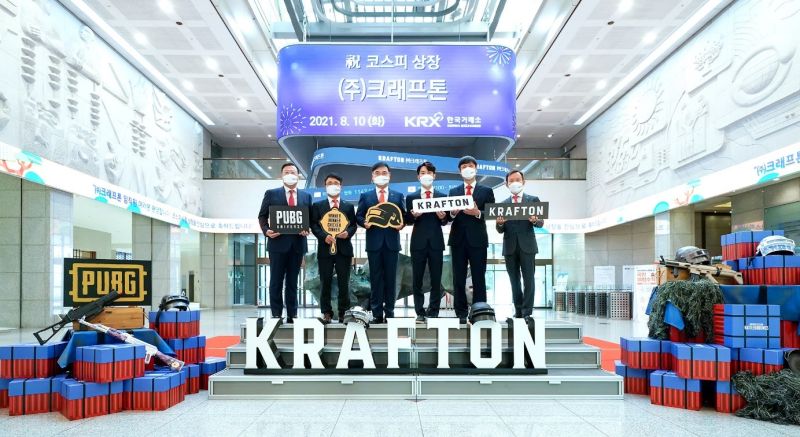 Lễ niêm yết của Krafton trên sàn KOSPI