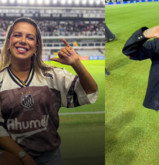 Neymar mandou apoio a torcedora do Santos que trata câncer com metástase Foto: Reprodução/Instagram