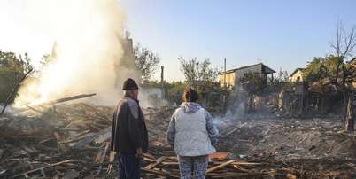 Devasta&ccedil;&atilde;o no entorno de Kiev ap&oacute;s ataque russo Foto: ANSA / Ansa - Brasil