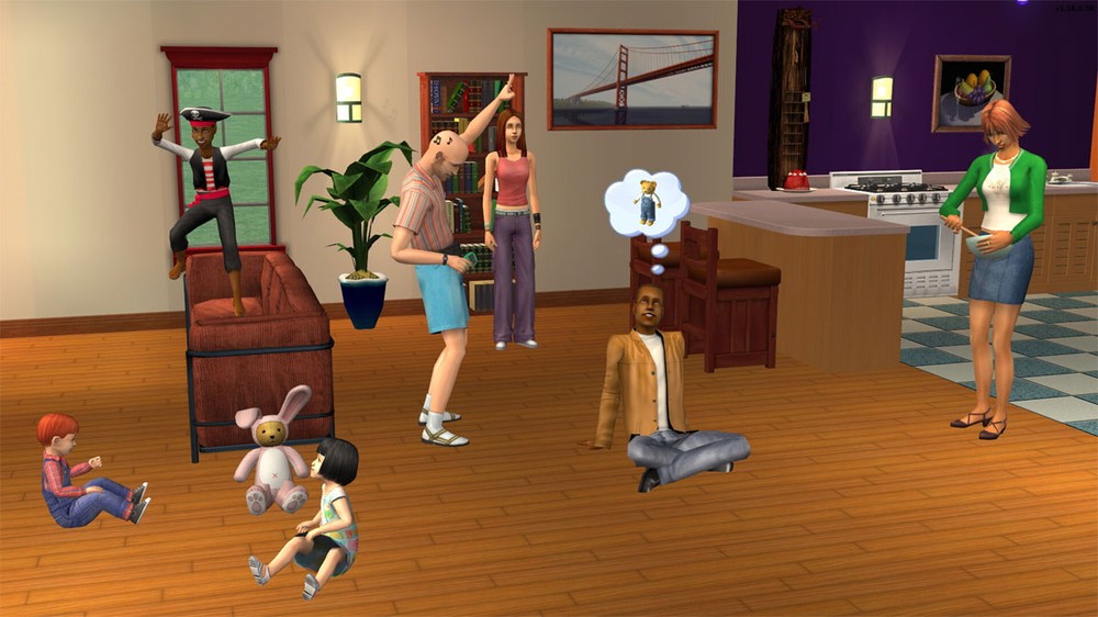 The Sims 2 Legacy Collection traz o clássico game do PC e suas expansões — Foto: Reprodução/Steam