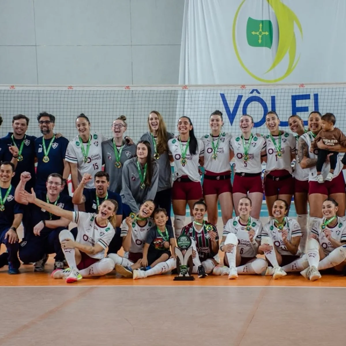 Fluminense garante o título inédito da 5ª edição da Copa Brasília de Vôlei