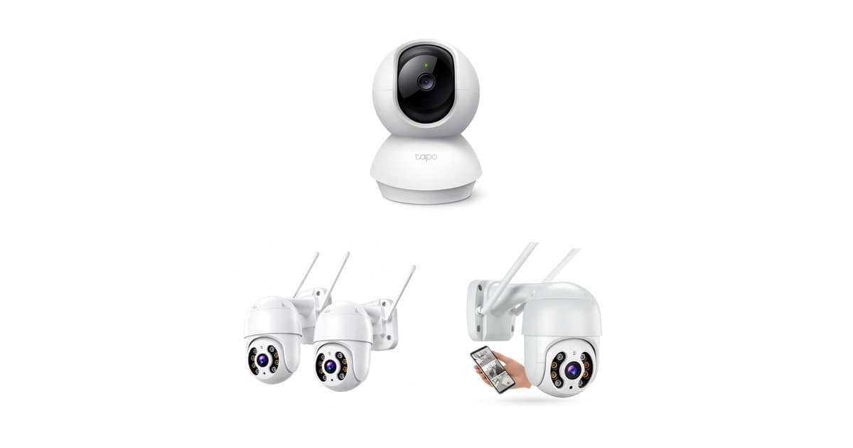 Monitore tudo com segurança: as melhores câmeras Wi-Fi em promoção na Amazon
