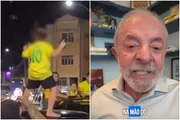 O presidente Luiz Inácio Lula da Silva (PT) divulgou, nesta sexta-feira (9/10), um vídeo repercutindo o caso da criança que foi flagrada em cima de um carro com duas armas nas mãos,