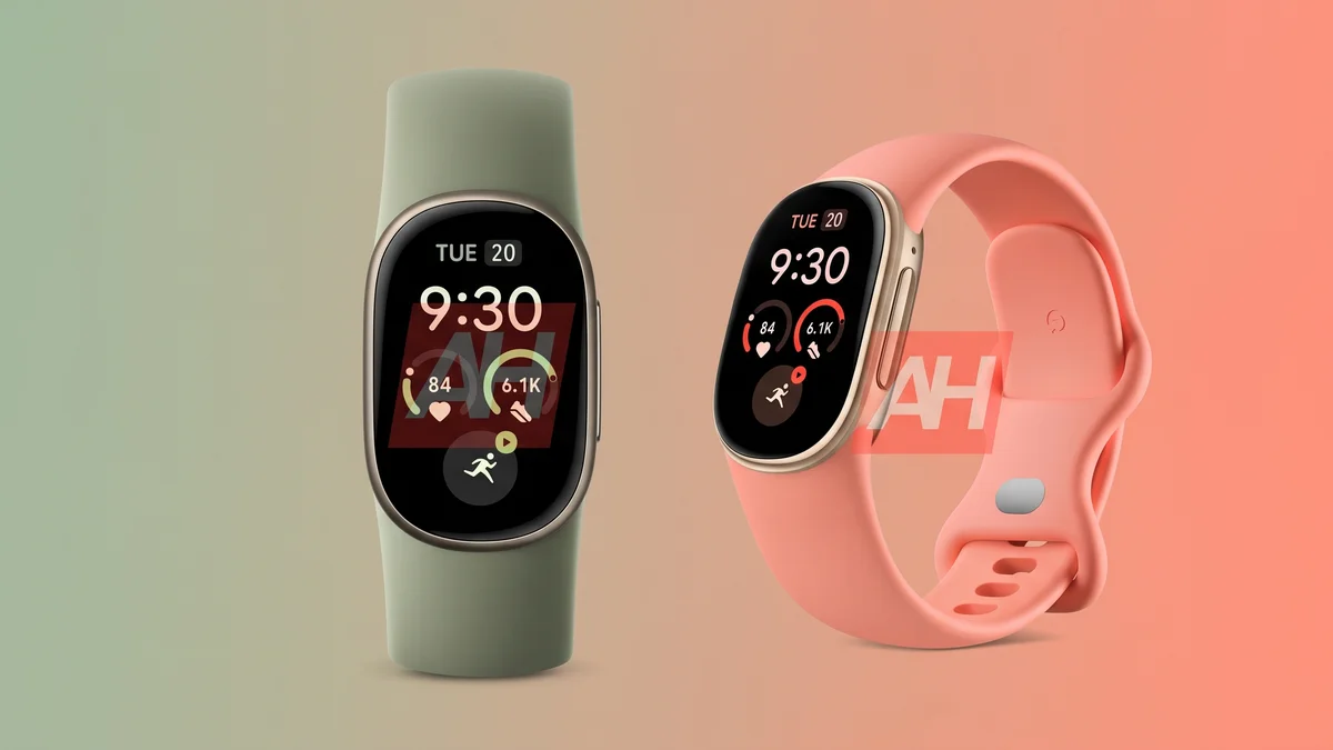 Imagem da matéria: Nova pulseira fitness do Google vaza com GPS, tela e bateria de 7 dias