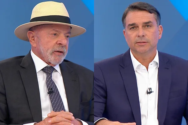 Lula quer deixar confronto direto com Flávio para um eventual 2º turno