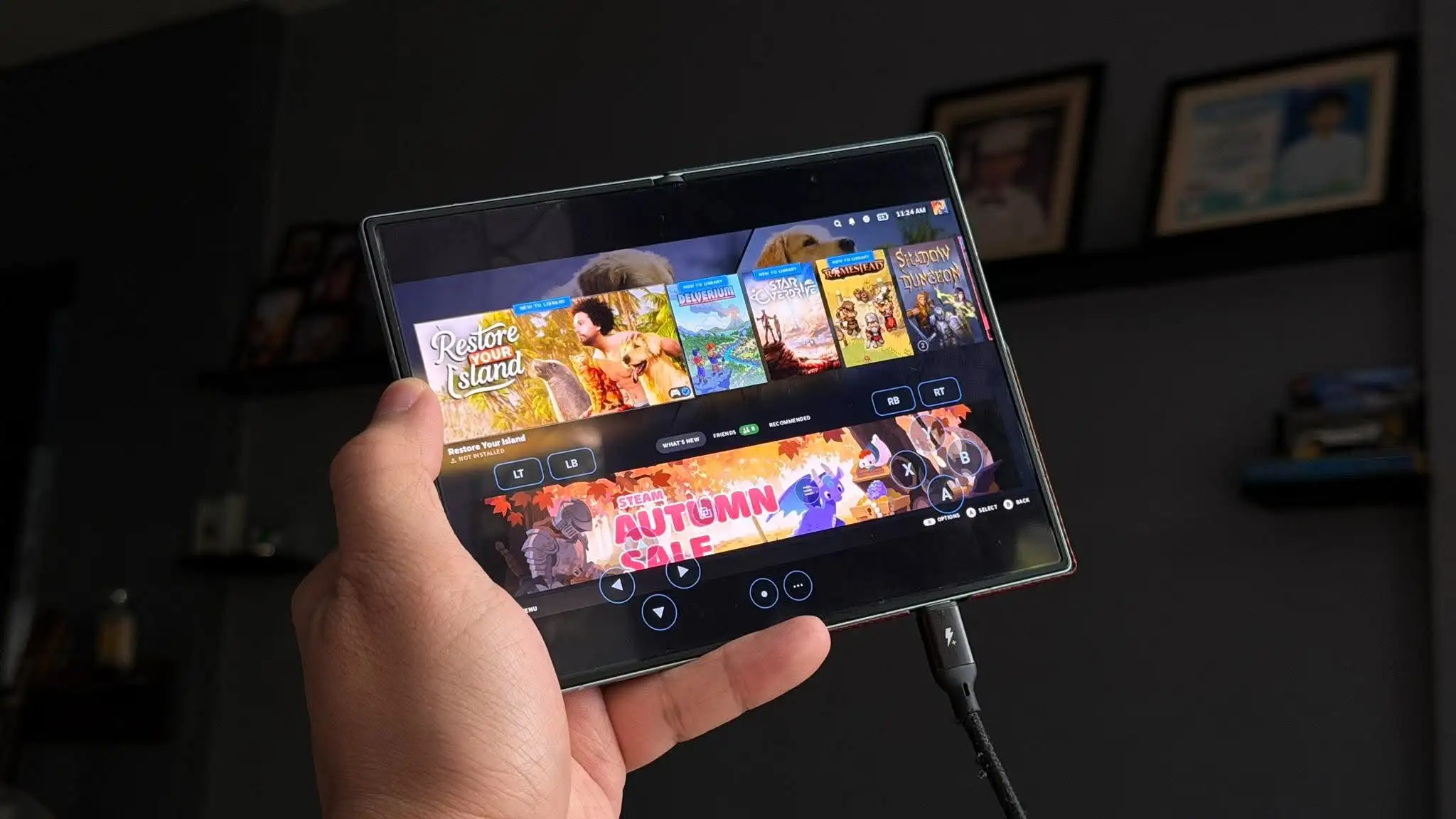 DroidDeck on Galaxy Z Fold8