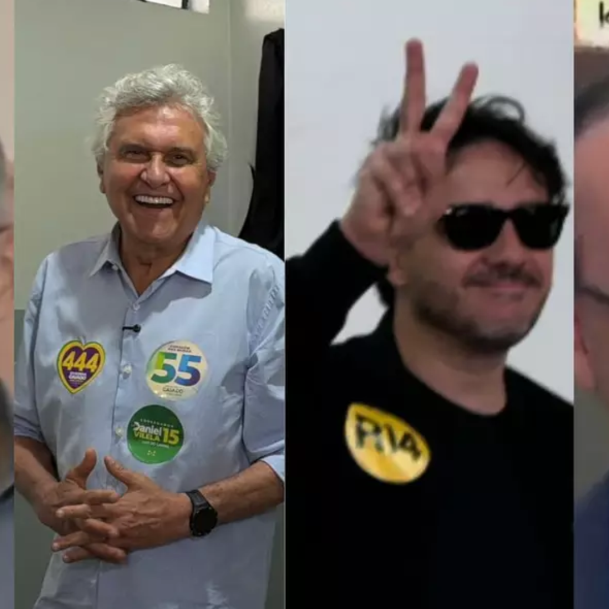 O que Cury, Zema, Renan Santos e Caiado falaram sobre o resultado das eleições
