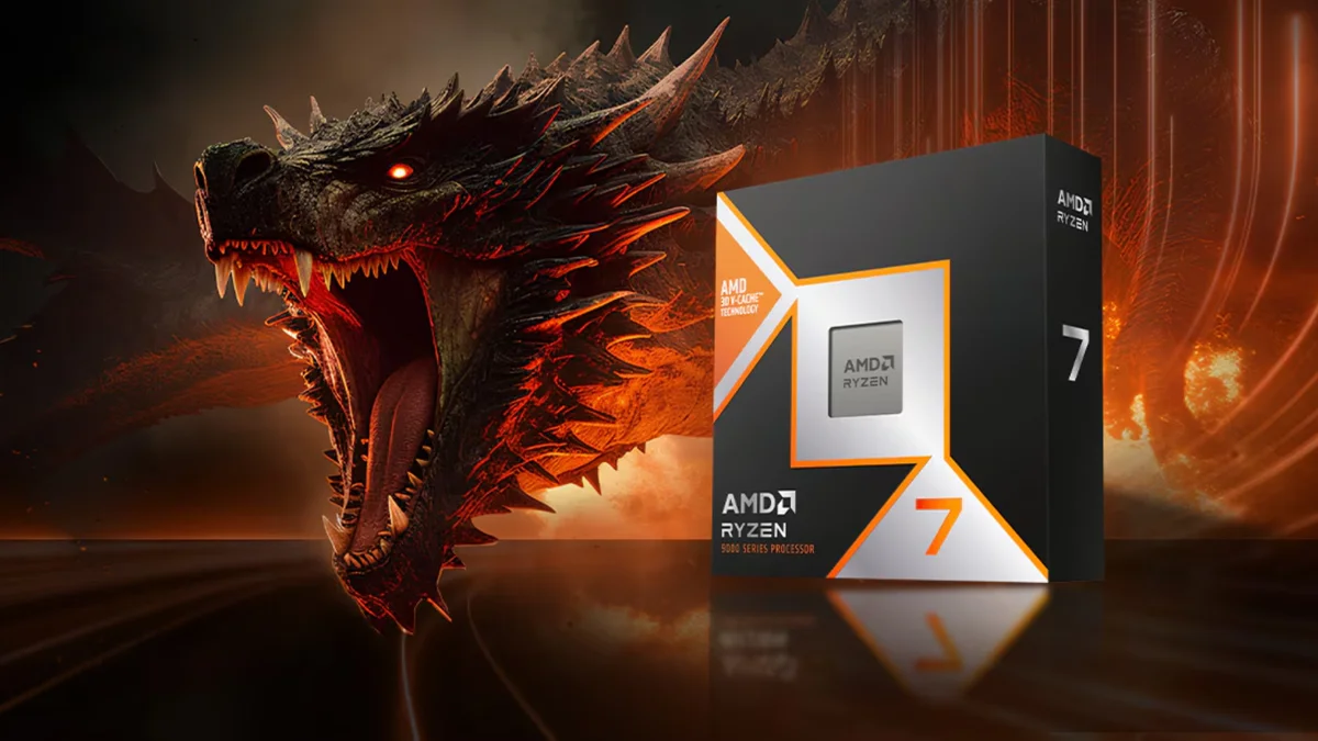 Arte do AMD Ryzen 7 9800X3D